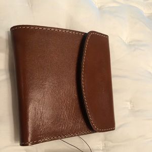 Patricia Nash Brown Leather Wallet